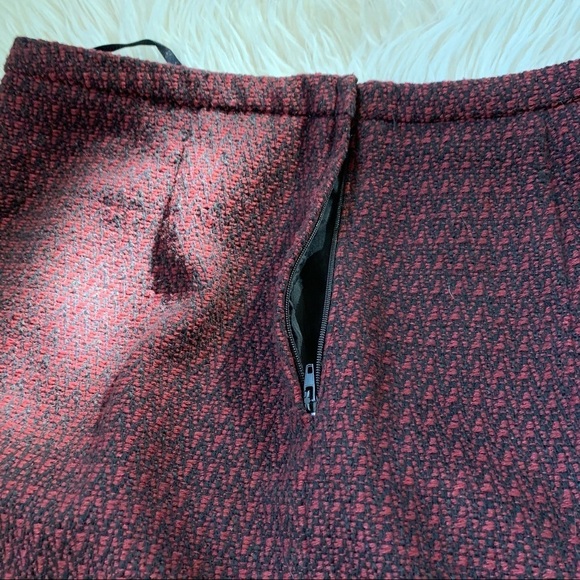 SUZY SHIER BURGUNDY MINI SKIRT SIZE M - Picture 4 of 8
